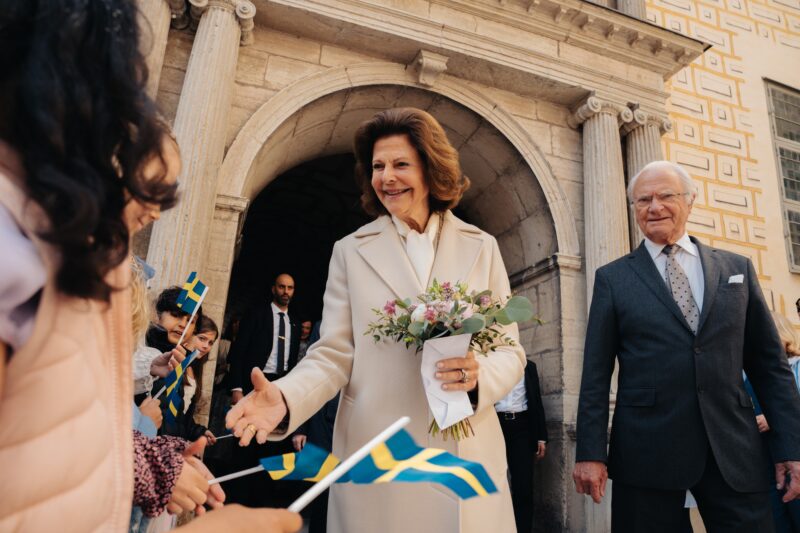 Kungen och drottningen på besök i Kalmar. Foto: Clément Morin/Kungl. Hovstaterna